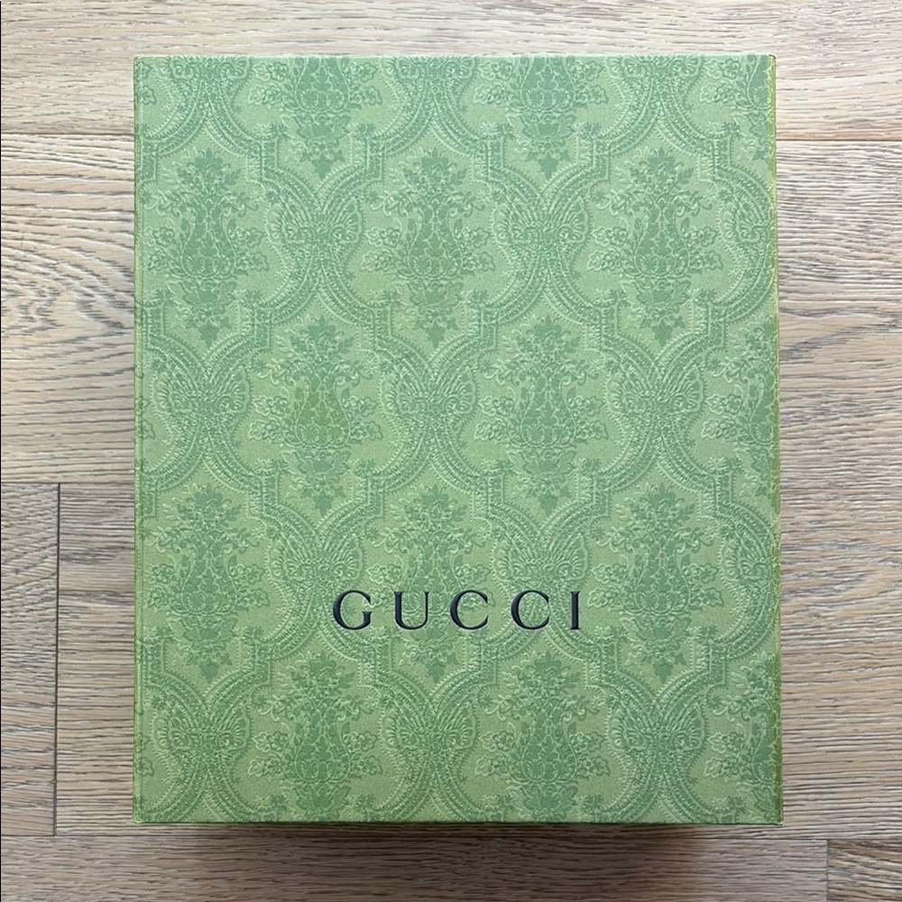 Gucci Green Patterned Box